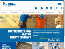 Tablet Screenshot of fortifiber.com
